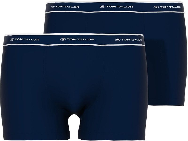 Tom Tailor - Boxershorts - Donkerblauw - Katoen - 2 Stuks