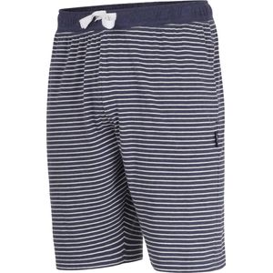 Ceceba heren pyjama- of loungebroek, blauw melange