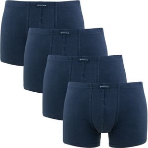 TOM TAILOR Boxershorts - Set van 4 - Aansluitend - Zwart - Katoen