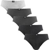 Ceceba - 5-pack - Slips - Grijs - 100% Katoen