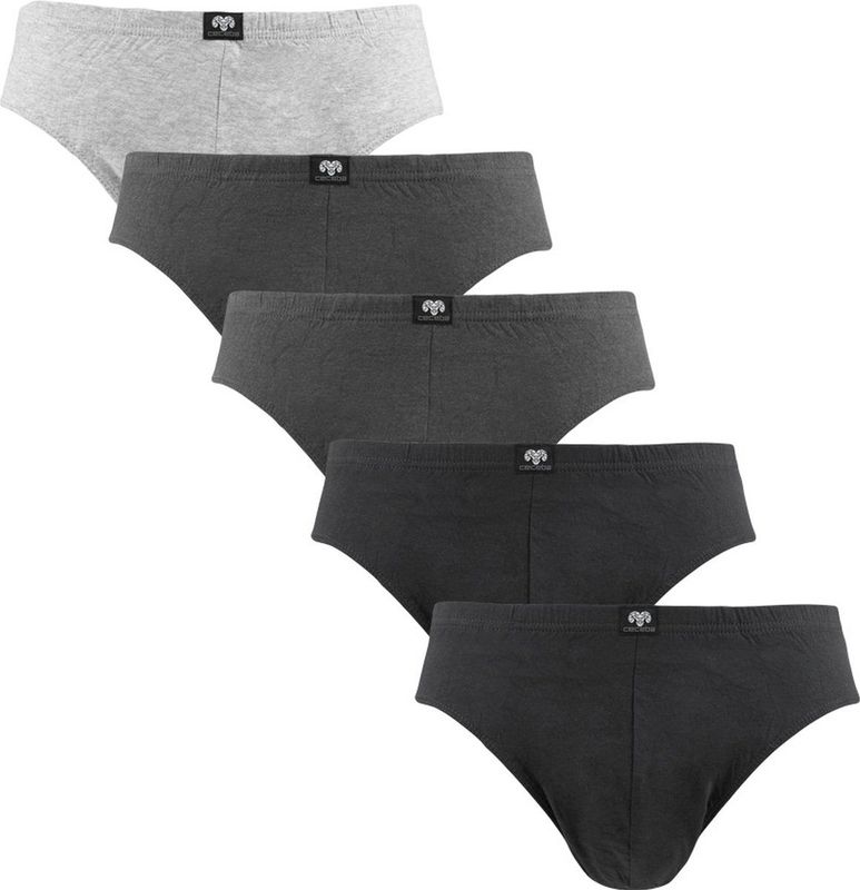 Ceceba - 5-pack - Slips - Grijs - 100% Katoen