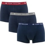 Tom Tailor - Boxershorts - Donkerblauw - Katoen - 3 Stuks