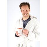 Ceceba - Badjas - Wit - Badstof - Met Capuchon