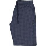 Ceceba - Heren Pyjamabroek - Blauw - Pied de Poule - Kort Model