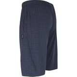 Ceceba - Heren Pyjamabroek - Blauw - Pied de Poule - Kort Model