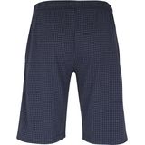 Ceceba - Heren Pyjamabroek - Blauw - Pied de Poule - Kort Model