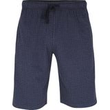 Ceceba - Heren Pyjamabroek - Blauw - Pied de Poule - Kort Model