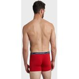 TOM TAILOR - Buffer - Boxershort - Rood/Blauw/Grijs - 3-Pack