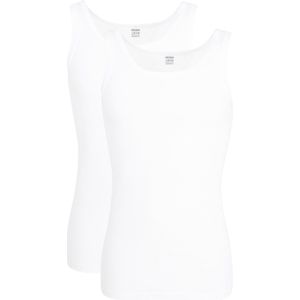 CECEBA - Slim-Fit T-shirt - Wit - 100% Organisch Katoen