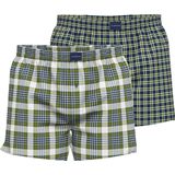 TOM TAILOR - Boxershorts - Groen - Katoen - 2-Pack
