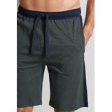 Tom Tailor - Heren Pyjama- of Loungebroek - Donkergroen Gestreept