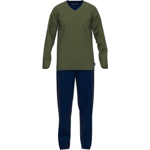 TOM TAILOR - Herenpyjamaset - Groen-blauw - Katoen
