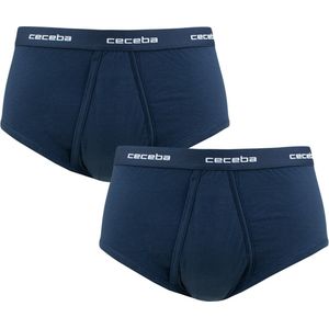 Heren - Slip - Blauw - Katoen - Soepele Tailleband