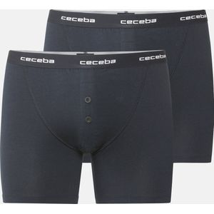 Ceceba - New Classics - Boxershort - Blauw - 2-pack - Lange Pijp