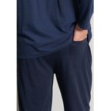 CECEBA - Traveller - Heren Pyjama - Blauw - Ronde Hals