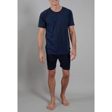 CECEBA - Traveller - Shortama - Blauw - Katoen-Polyester Combinatie