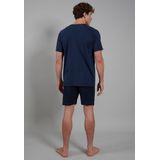 CECEBA - Traveller - Shortama - Blauw - Katoen-Polyester Combinatie