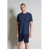 CECEBA - Traveller - Shortama - Blauw - Katoen-Polyester Combinatie