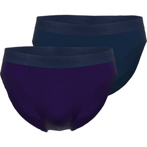 Ceceba heren sport slip (2-pack), lila gestreept