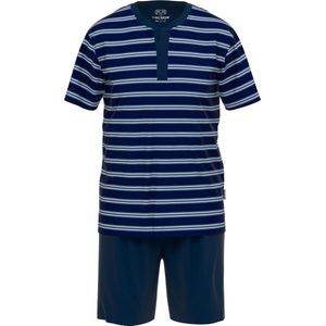 Ceceba - Heren Shortama - Donkerblauw - Korte Broek + Shirt met Korte Mouwen - Tricot