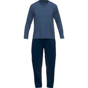 CECEBA - Heren Pyjama - Blauw - Lange Broek