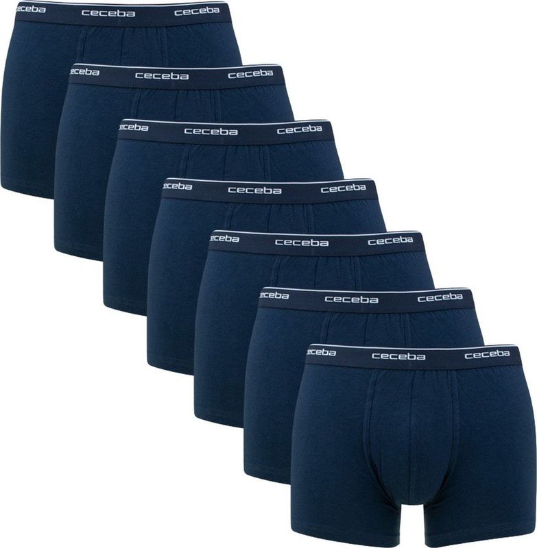 CECEBA - Monza - Boxershorts - Blauw - Katoen - 7-Pack