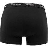 Ceceba - 10202 - Boxershorts - Zwart - 95% Katoen, 5% Elastisch, 7-pak