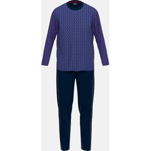Gotzburg - Pyjama - Blauw - Met Printje