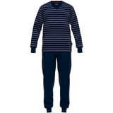 Gotzburg - Pyjama - Blauw Gestreept - Met Boorden