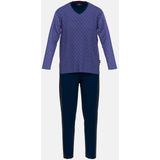 Götzburg - Pyjama Lange Broek - Blauw - 100% Katoen