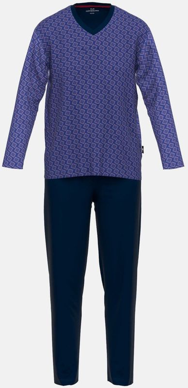 Götzburg - Pyjama Lange Broek - Blauw - 100% Katoen