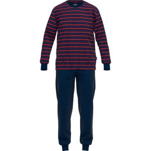 Gotzburg - Pyjama - Blauw/Rood - 100% Katoen