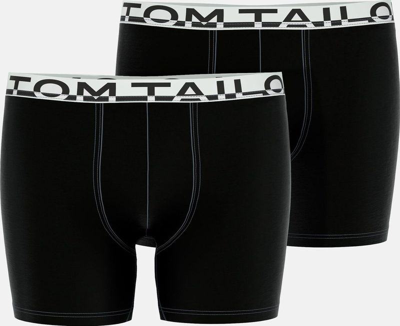 TOM TAILOR - Kentucky - Boxershorts - Unikleur - 2-pack - Katoen/Elastaan