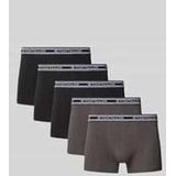 Tom Tailor - Boxershorts - Effen - Katoen en Elastaan - Set van 5 Paar