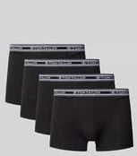 Boxershort - Zwart - Ademend - Aansluitende Pasvorm - Logo-opschrift