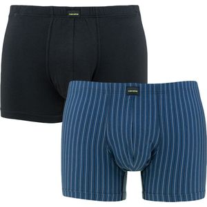 CECEBA heren 2P boxers modal basic stripe blauw