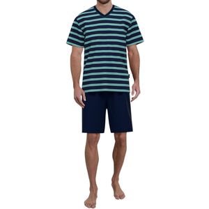 Götzburg - Pyjama - Donkerblauw - Katoen/Polyester - Korte Broek