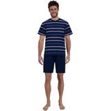 Götzburg - Klima Aktiv - Pyjama - Blauw - 60% Katoen, 40% Polyester