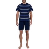 Götzburg - Klima Aktiv - Pyjama - Blauw - 60% Katoen, 40% Polyester