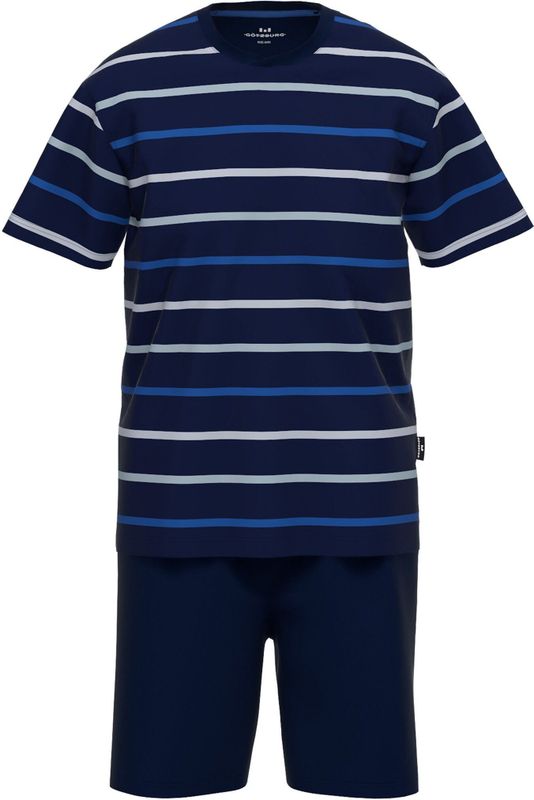 Götzburg - Klima Aktiv - Pyjama - Blauw - 60% Katoen, 40% Polyester