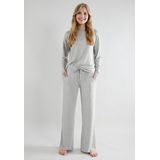 TOM TAILOR - Manila - Dames Pyjamaset - Grijs mêlée - Viscose