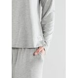 TOM TAILOR - Manila - Dames Pyjamaset - Grijs mêlée - Viscose