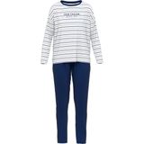 TOM TAILOR - Zaria - Dames Pyjama - Blauw gestreept