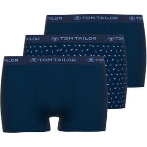 Tom Tailor - Boxershort Buffer - Lichtblauw - Set van 3