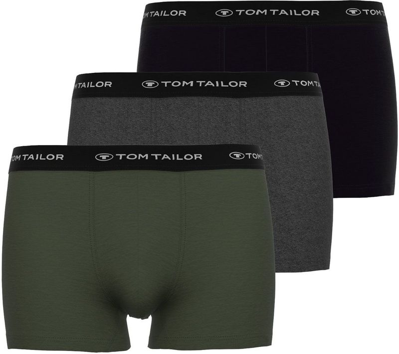 Donkergroen Boxershort - Ademend - Logoband