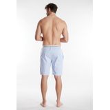 Bermuda's - Blauw - Elastische Band - Gestreept - Steekzakken