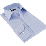 CASA MODA - Overhemd - Lichtblauw - Strijkvrij - 100% Katoen