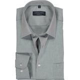 CASA MODA - Overhemd - Grijs - Strijkvrij - 100% Katoen