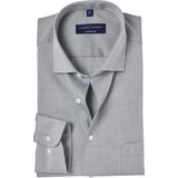 CASA MODA - Overhemd - Grijs - Strijkvrij - 100% Katoen