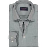 CASA MODA - Overhemd - Grijs - 100% Katoen - Strijkvrij